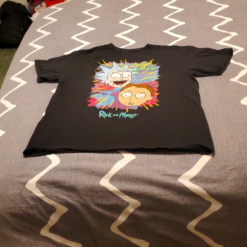 Large Rick and Morty tshirt